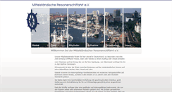 Desktop Screenshot of personenschiffahrt-ev.de